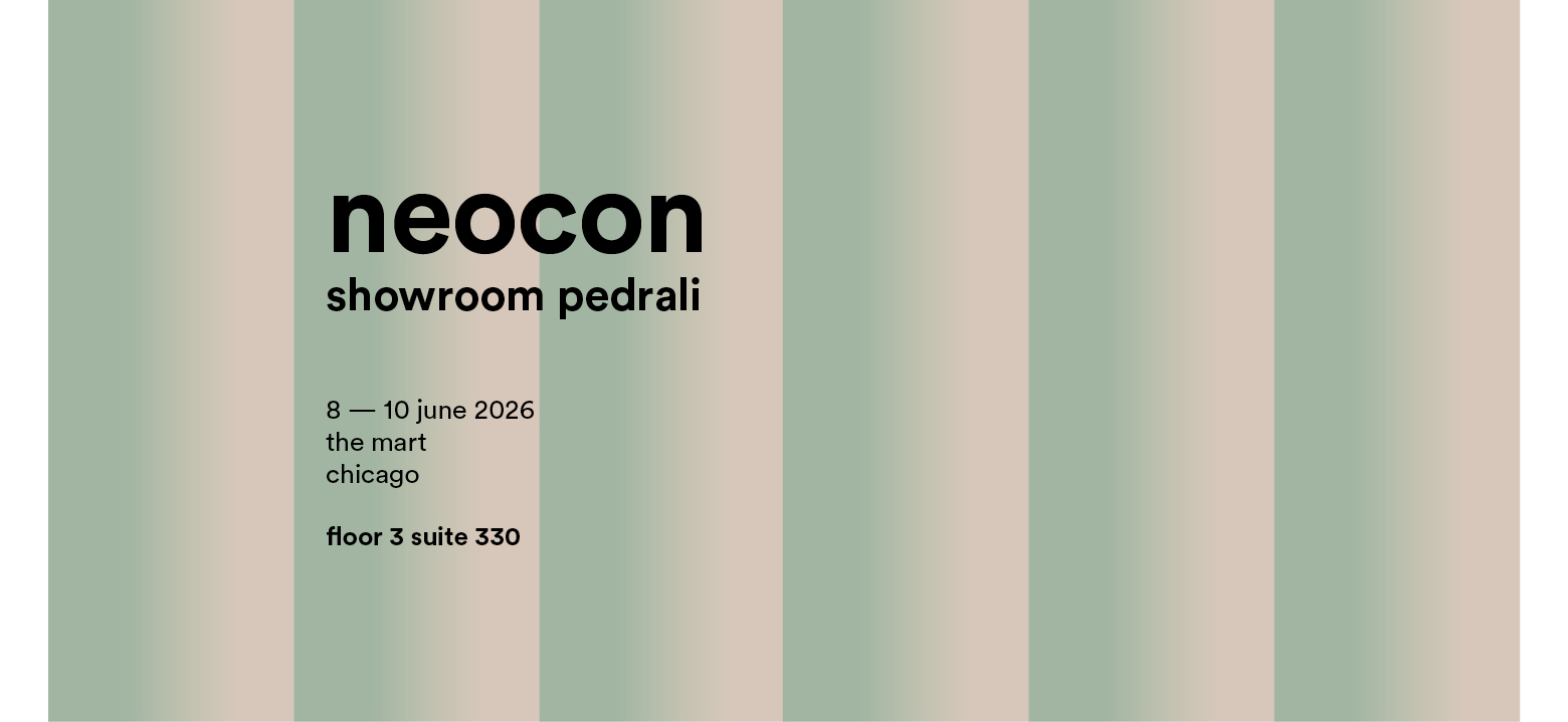 Pedrali collections take center stage at NeoCon 2026